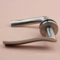 Slience type door lever handle with best quality for wooden door with great aftersell service